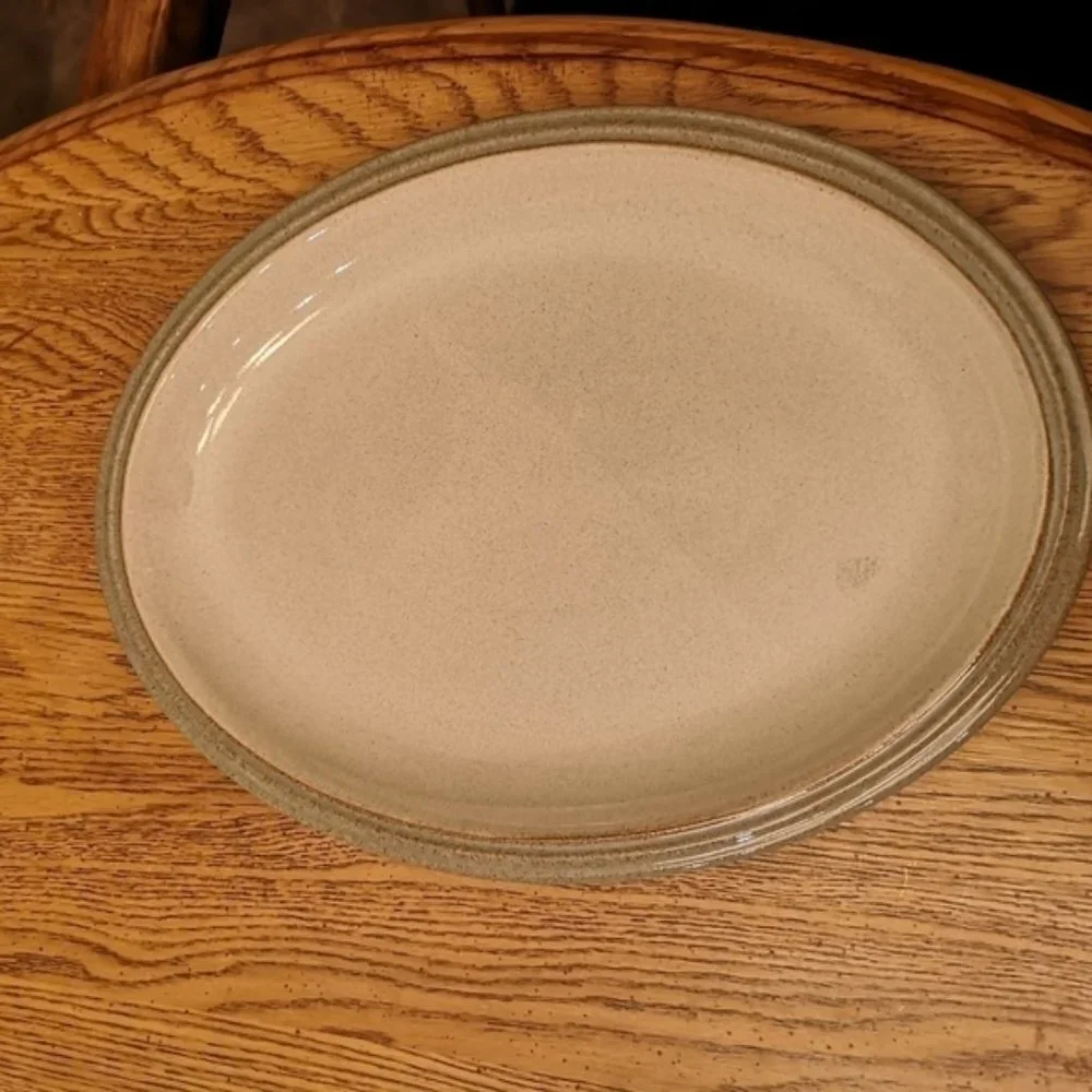 Denby pottery platter made in England Camelot.  In excellent condition.